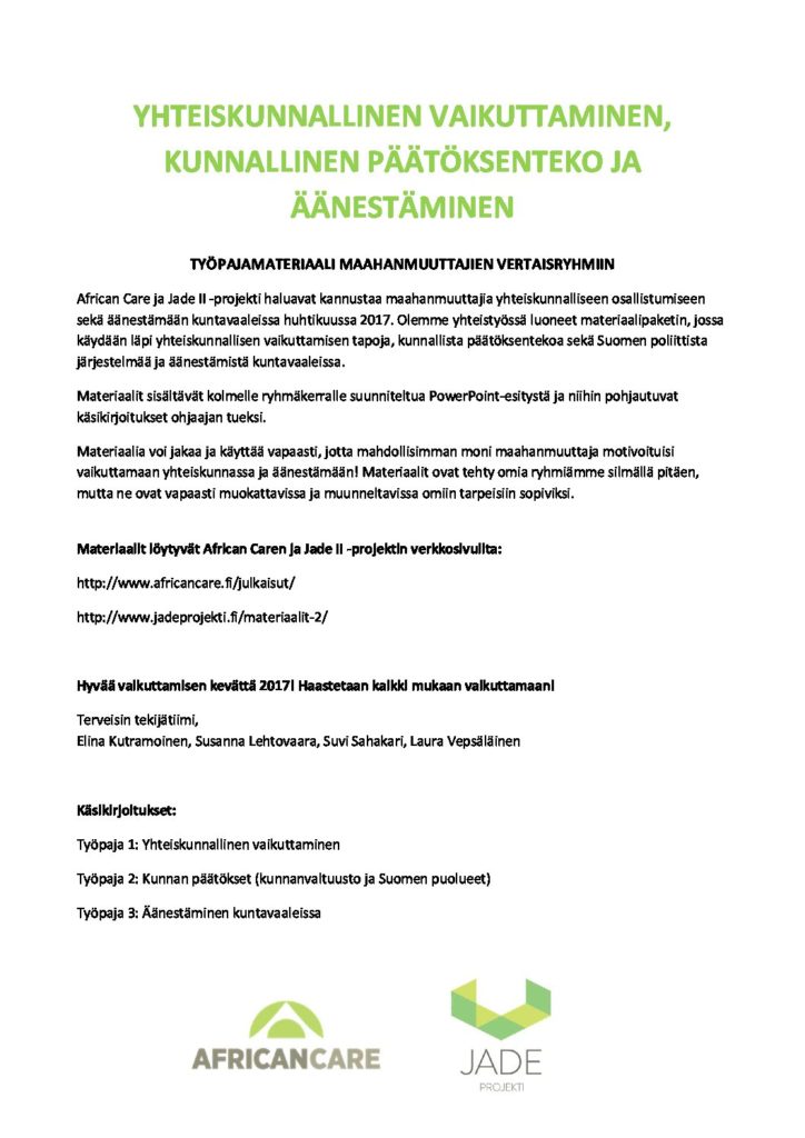 Yhteiskunnallinen_vaikuttaminen_käsikirjoitukset