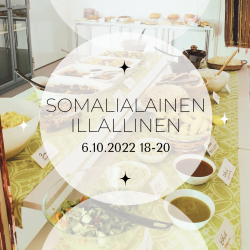 Somalialaisen illallisen mainoskuva