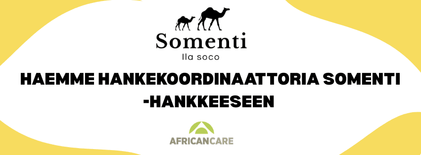 Työpaikka: Haemme projektikoordinaattoria Somenti -hankkeeseen